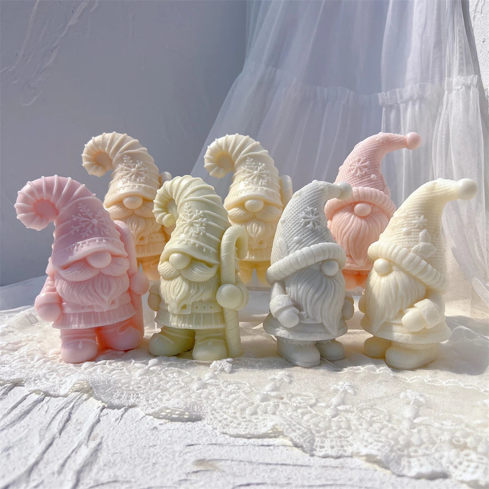 Christmas Gnome Candle Mold