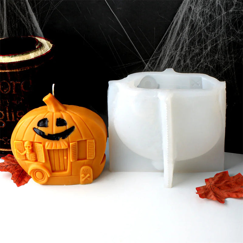 Strange Halloween Silicone Candle Mold