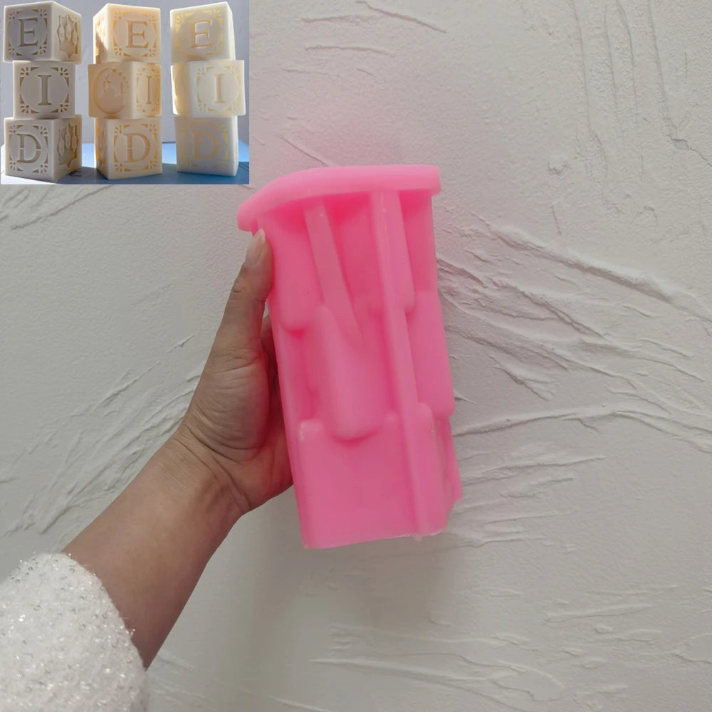 Islamic Ramadan Decor Silicone Candle Mold