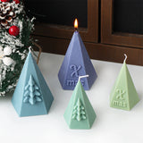 New Creative Christmas Tree Candle Silicone Mold