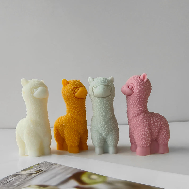 Alpaca Candle Mold Silicone