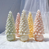 Bowknot Christmas Tree Silicone Candle Mold