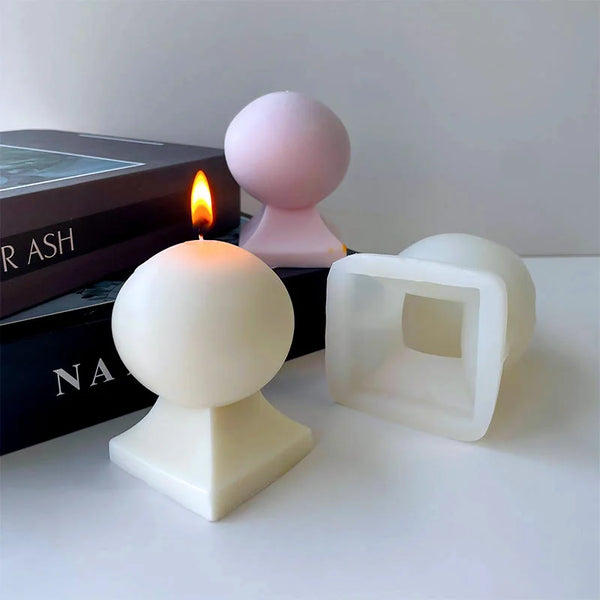 Witch's Sphere Aromatherapy Silicone Candle Mold