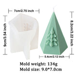 New Creative Christmas Tree Candle Silicone Mold