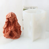 Madonna of the bouquet Candle Silicone Mold