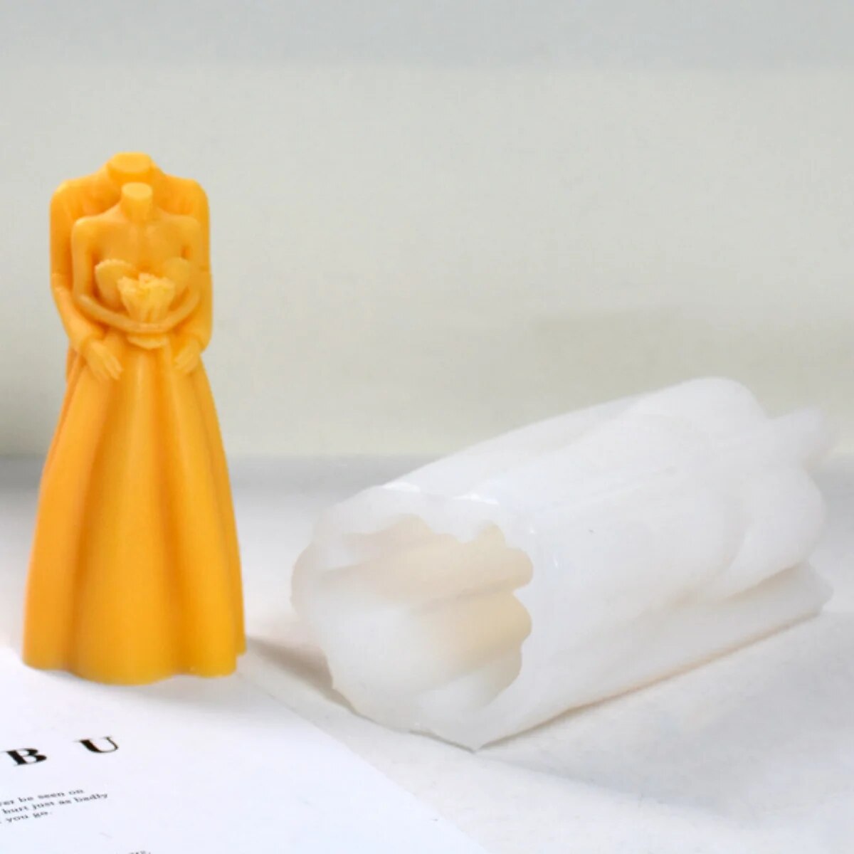 Bride & Groom Candle Mold