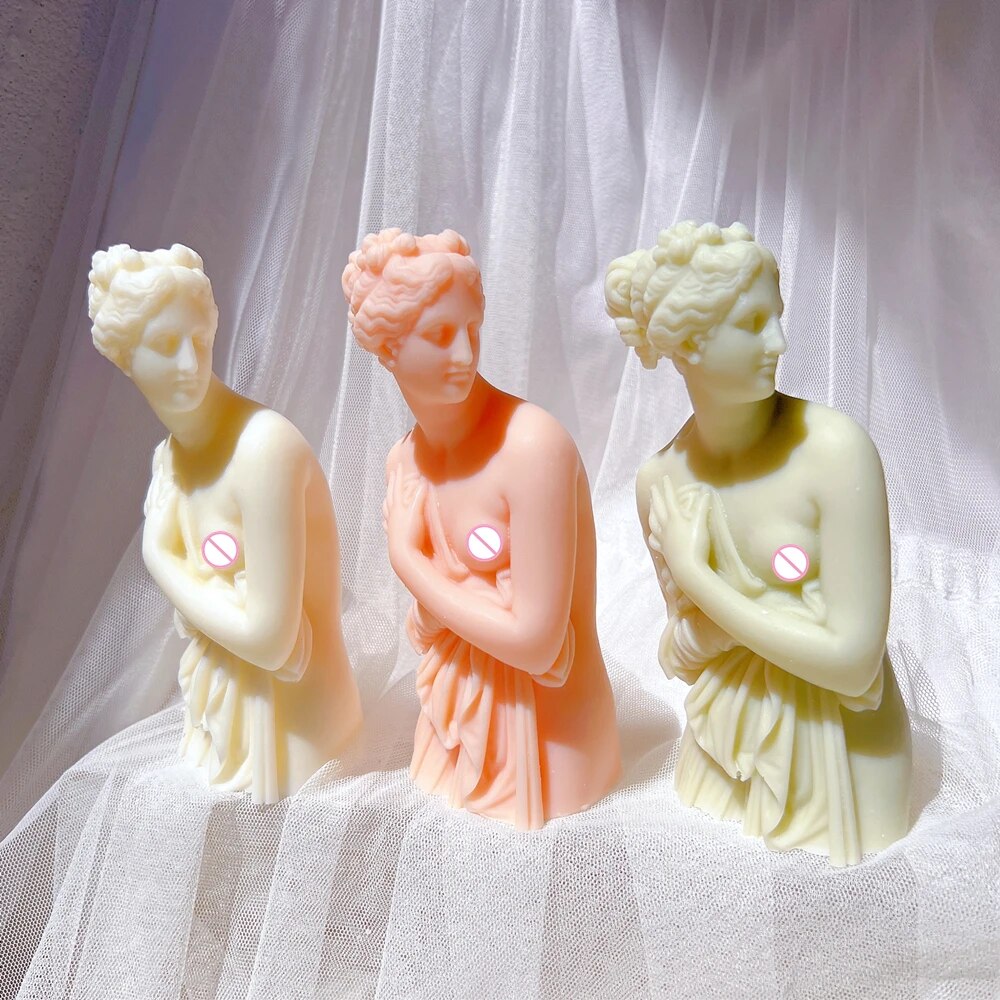 Venus Italica Statue Candle Mold