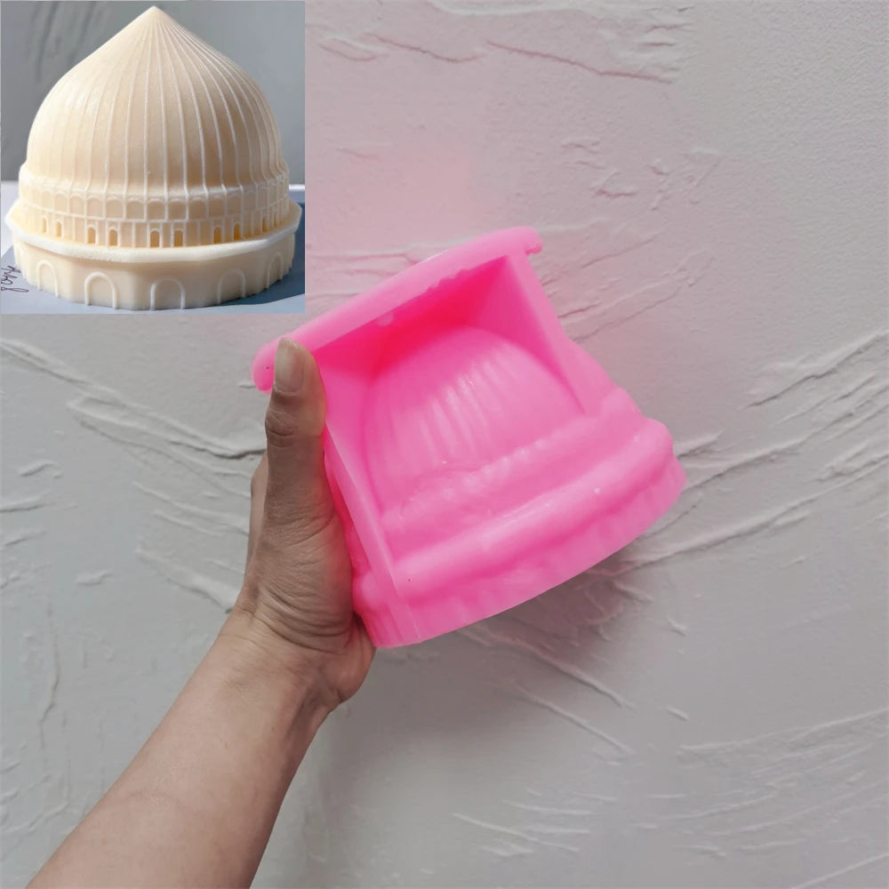 Islamic Ramadan Decor Silicone Candle Mold