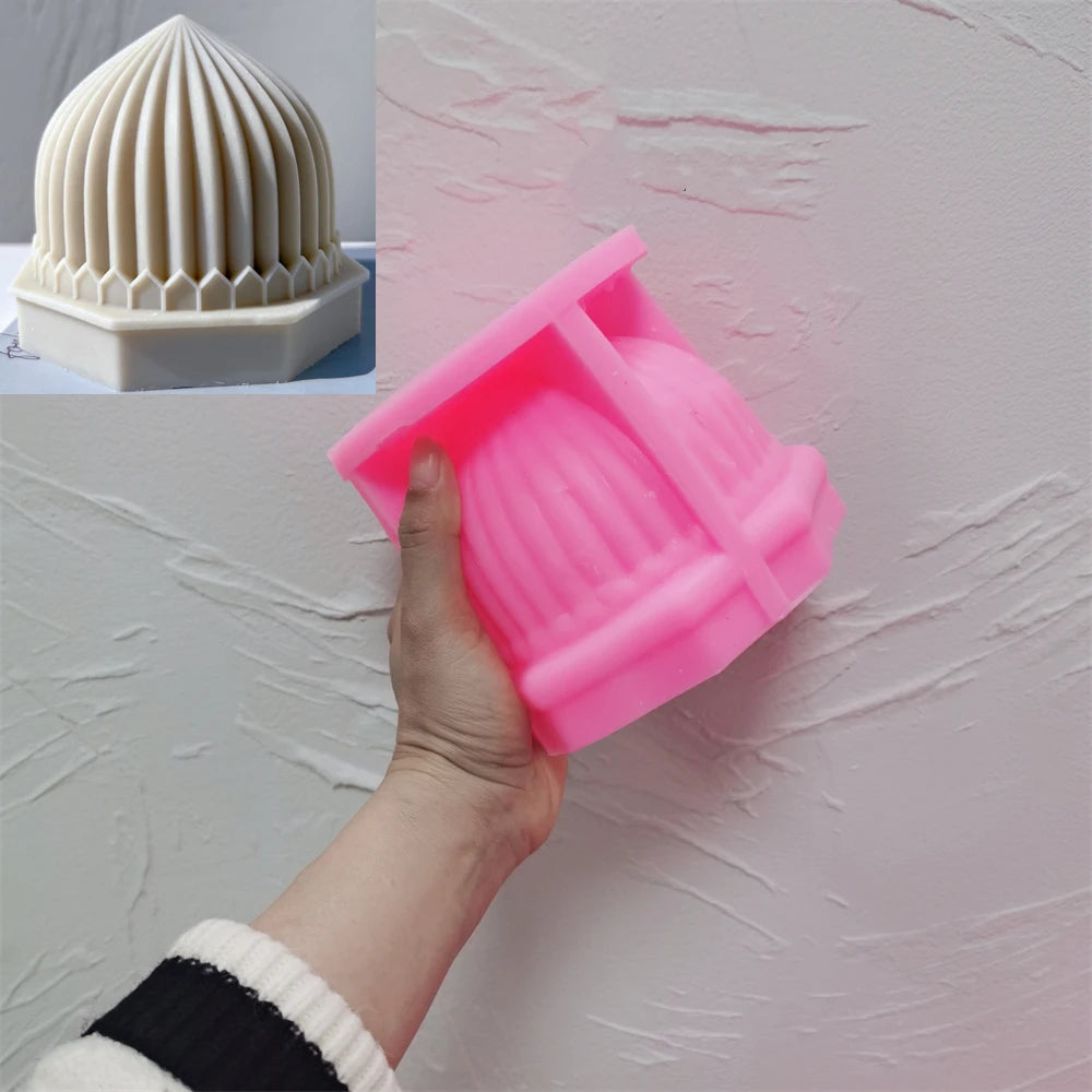 Islamic Ramadan Decor Silicone Candle Mold