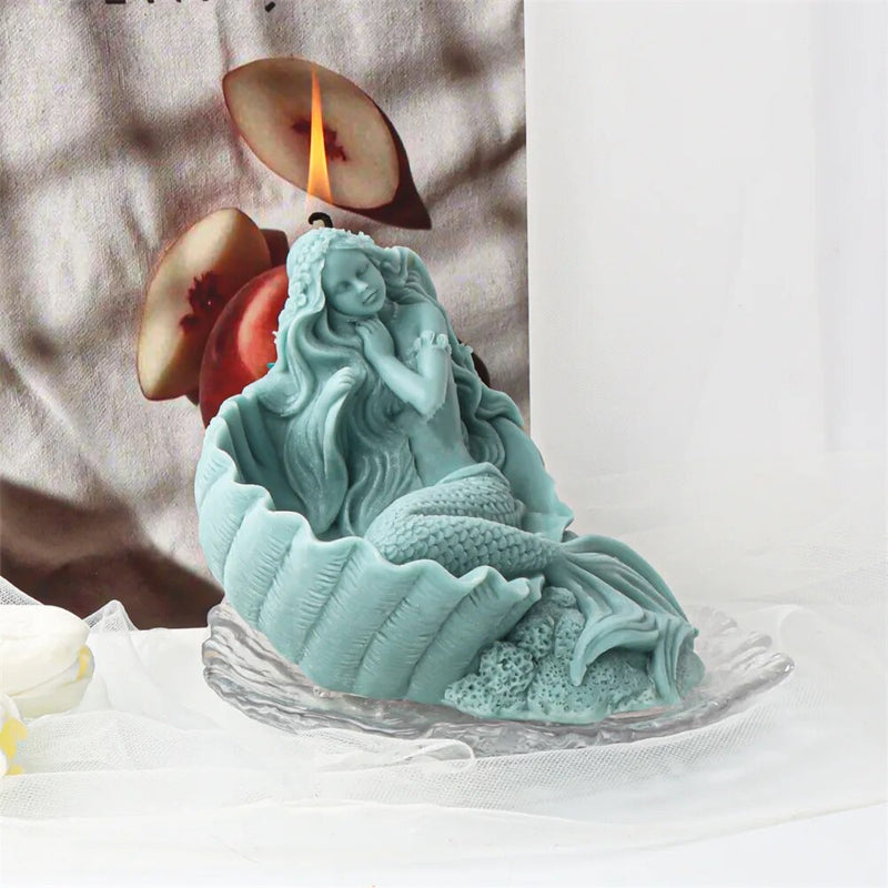 Mermaid Candle Mold