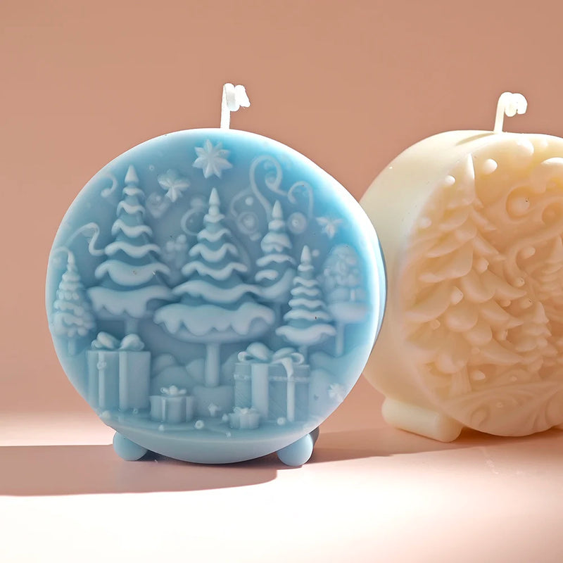 Pine Forest Aromatherapy Candle Mold