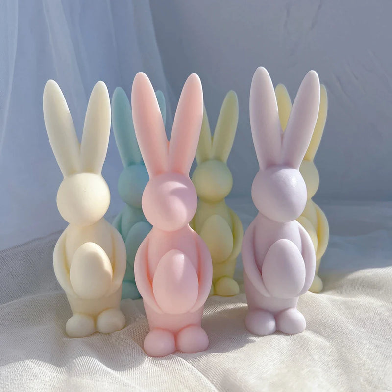 Lop Rabbit Candle Molds