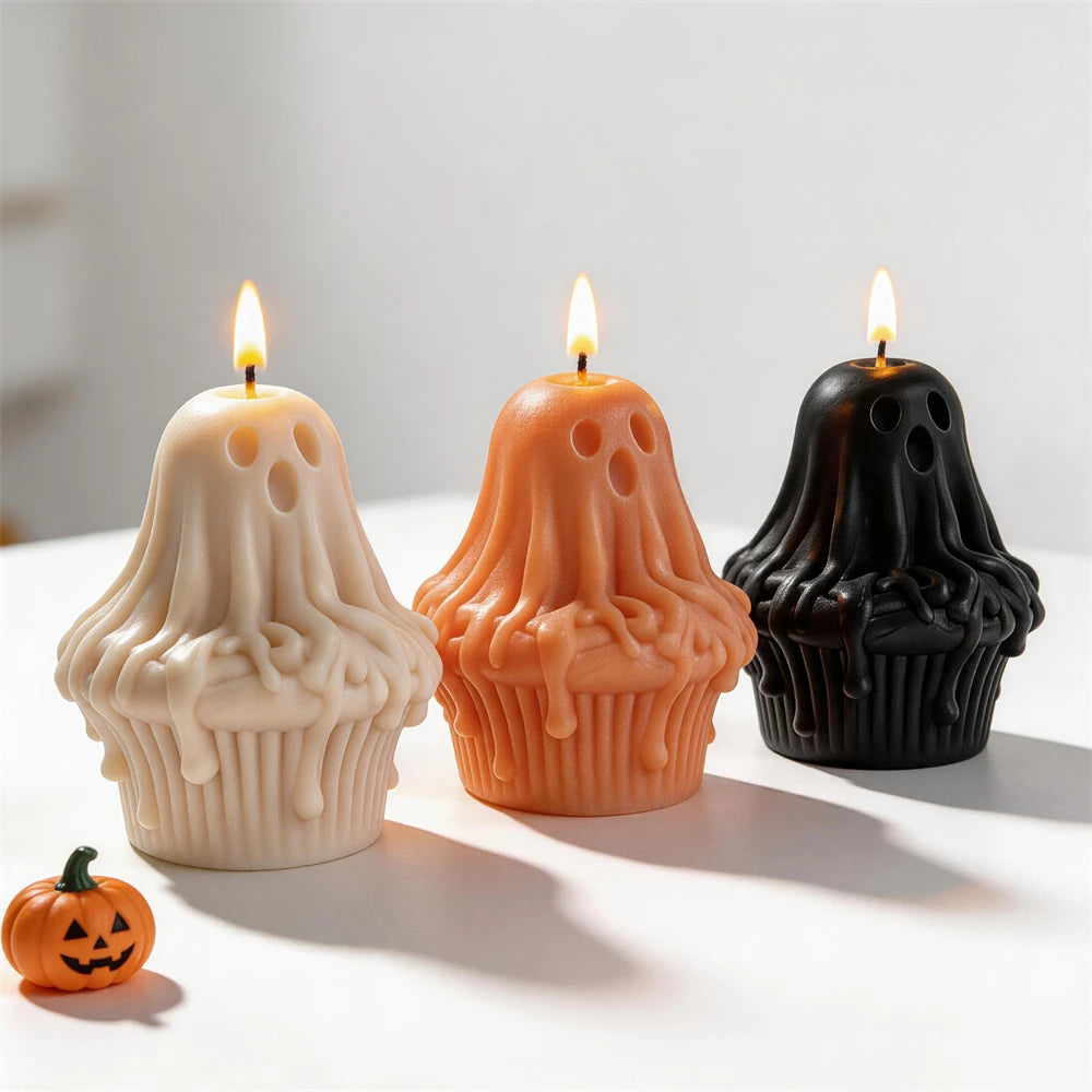 Ghost Figurine Candle Mold – Spooky DIY Halloween Fun