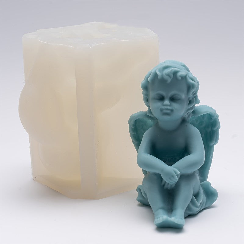 Silicone Little Angel Candle Mold - Create Heavenly Candles Candles molds