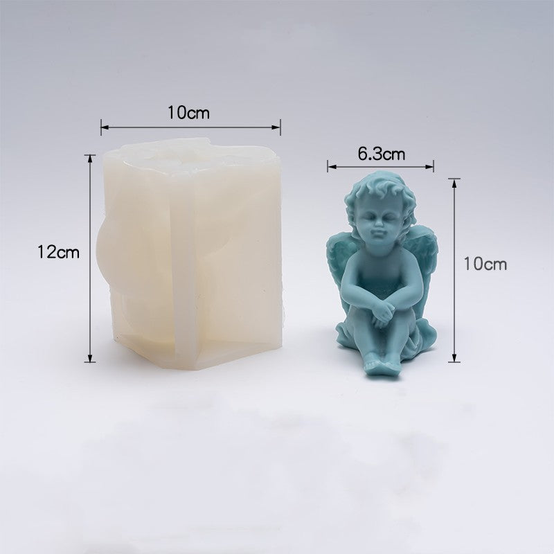Silicone Little Angel Candle Mold - Create Heavenly Candles Candles molds