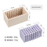 Silicone Square Three-dimensional Geometry Drill Face Rubik's Cube Aromatherapy Gypsum Liquid Silicone Candle Fondant Mold Candles molds