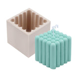 Square Bubble Candle Mold