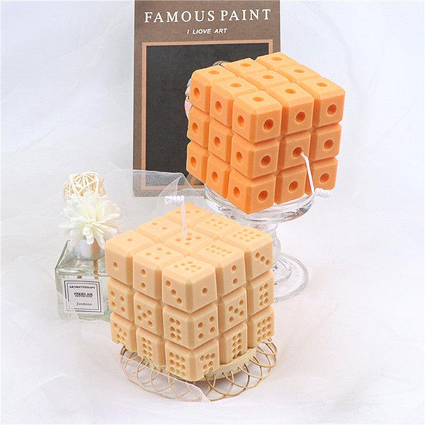 Square Dice Silicone Candle Mold Candles molds