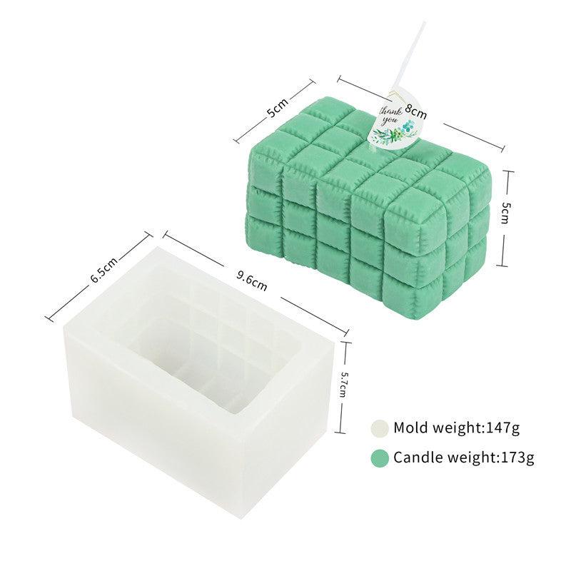 Square Sofa Bag Silicone Candle Mold Candles molds