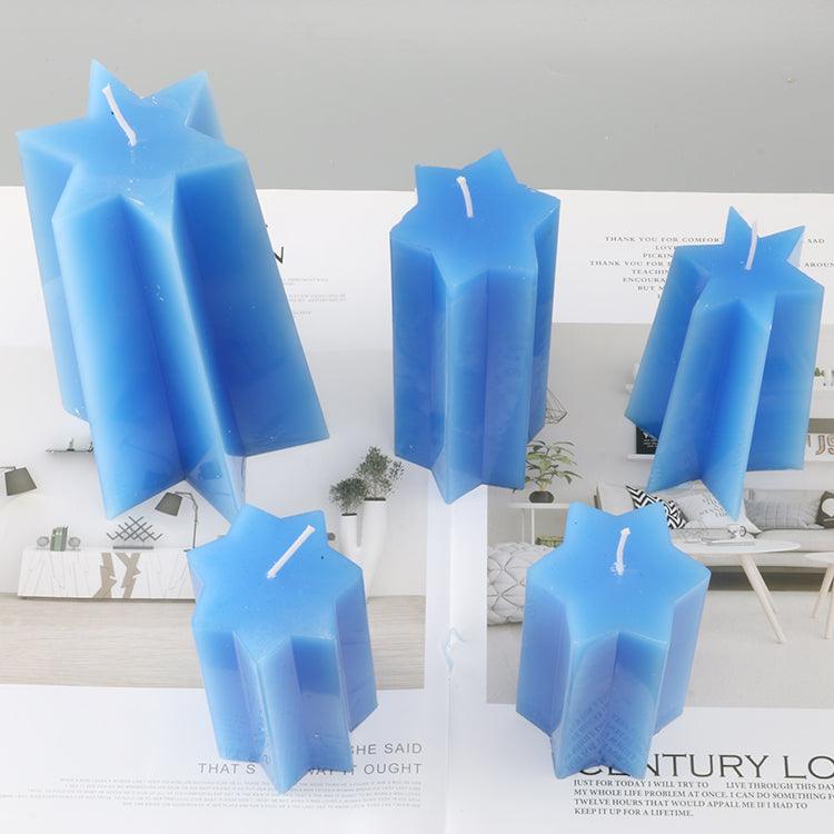 Star Shape Acrylic Plastic Candle Mold Candles molds