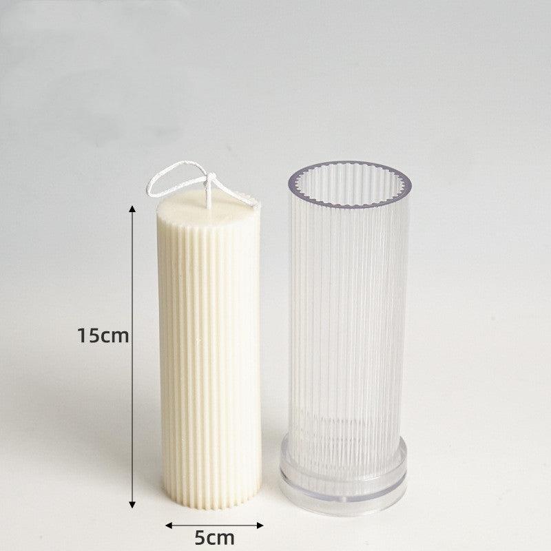 Striped Candle Pc Acrylic Plastic Mold Candles molds