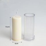 Striped Candle Pc Acrylic Plastic Mold Candles molds