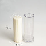 Striped Candle Pc Acrylic Plastic Mold Candles molds