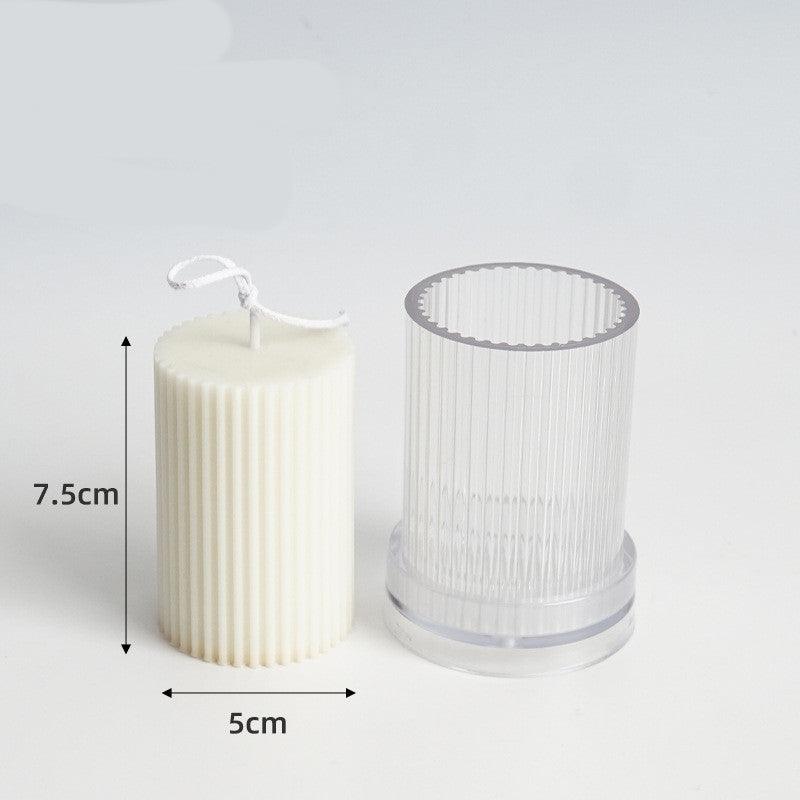 Striped Candle Pc Acrylic Plastic Mold Candles molds