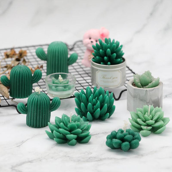 Succulent Candle Mold Candles molds