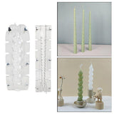 Transparent Taper Candle Mold Candles molds