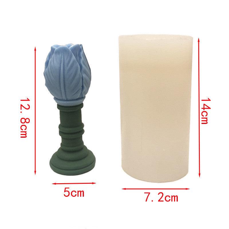 Tulip Flower Silicone Candle Mold Candles molds