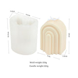 U-shaped Rainbow Bridge Arch Silicone Candle Mold Candles molds