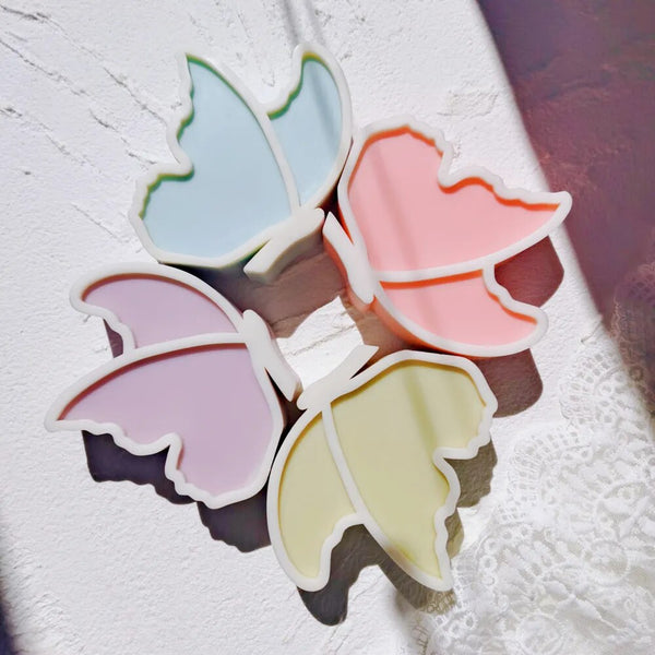 3D Cute Butterfly Candle Silicone Mold