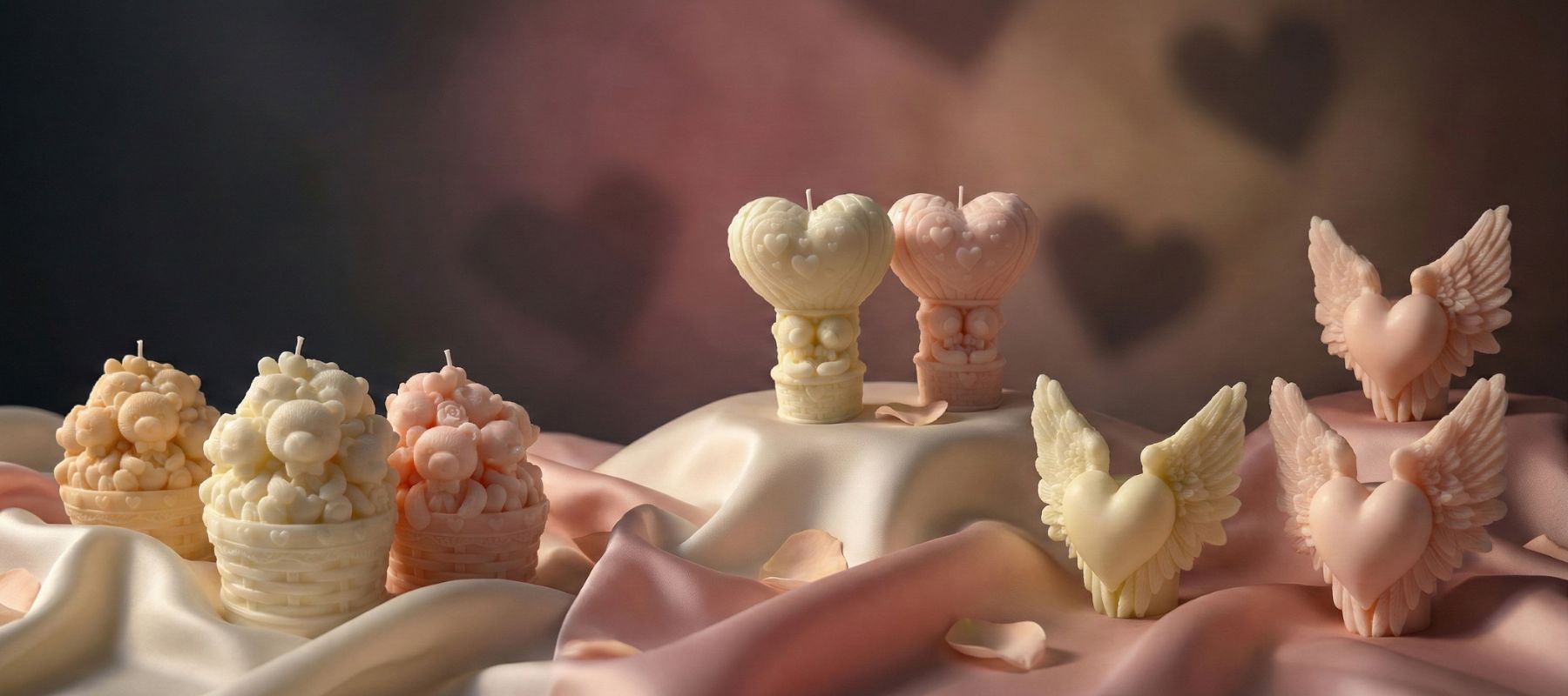 Valentines Day Candle Molds for Candle Making