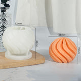 Wavy Ball Silicone Candle Mold Candles molds