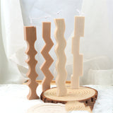 Wavy Shape Silicone Candle Mold Candles molds