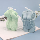 Winged Beauty: Angel Wings Body Candle Mold for Him and Her Candles molds