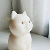 Sitting Cat Aromatherapy Silicone Candle Mold