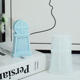 Cross Monument Aromatherapy Candle Silicone Mold