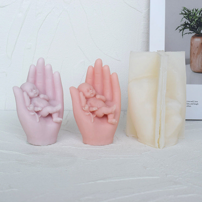 Newborn Candle Silicone Mold