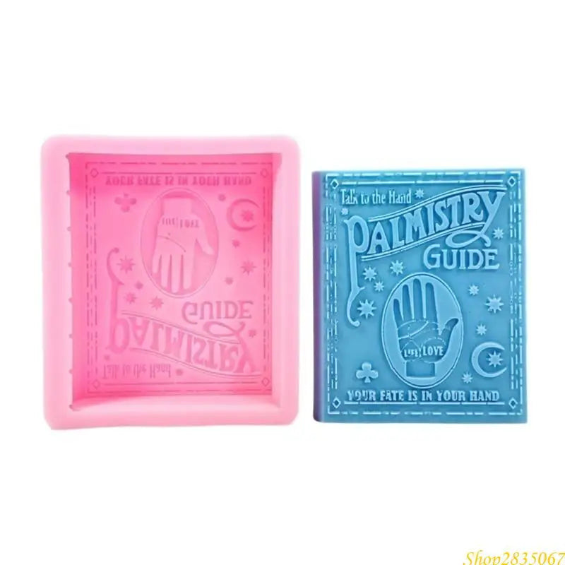 Palmistry Book Candle Mold